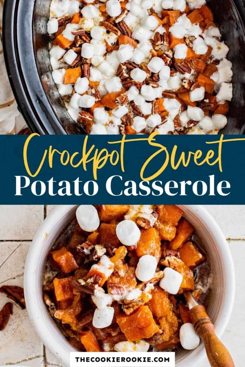 Crockpot Sweet Potato Casserole {Classic Side} - Spend With Pennies