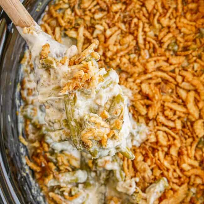 Crock Pot Green Bean Casserole - No. 2 Pencil