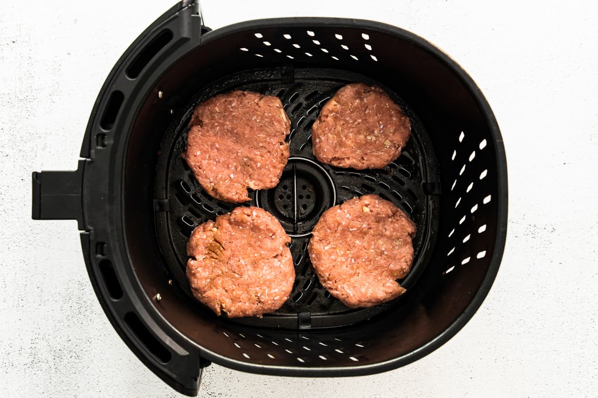 how to make air fryer turkey burgers