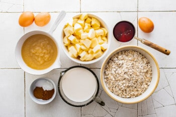 how to make baked apple oatmeal