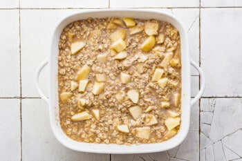 how to make baked apple oatmeal