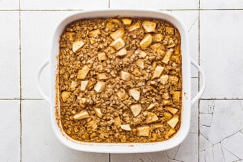 how to make baked apple oatmeal