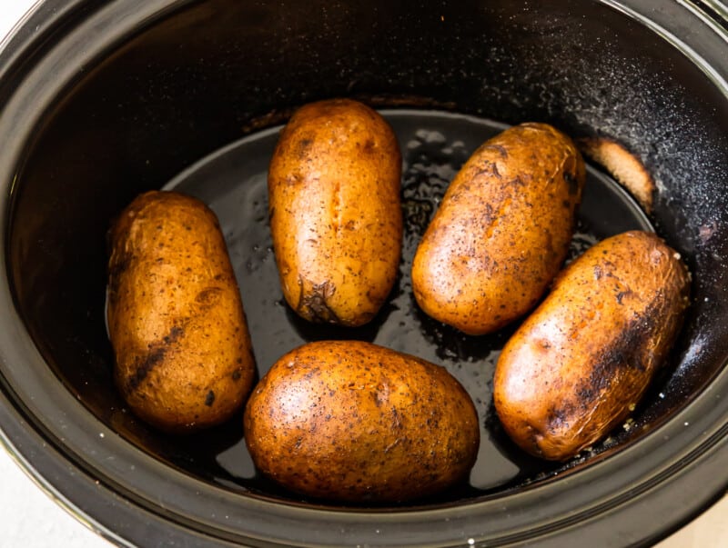 how to make crockpot twice baked potatoes