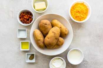 how to make crockpot twice baked potatoes