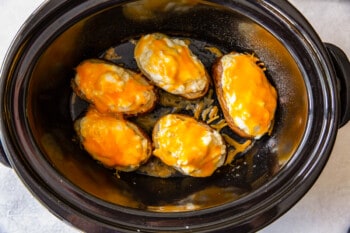 how to make crockpot twice baked potatoes