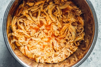 how to make instant pot buffalo chicken dip