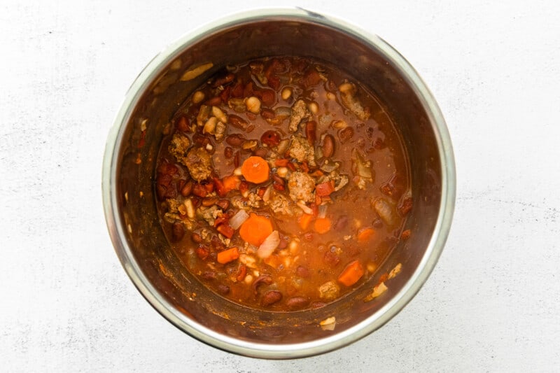 how to make instant pot turkey chili