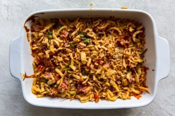 how to make loaded green bean casserole