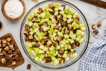 how to make snickers apple salad