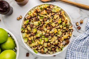 how to make snickers apple salad