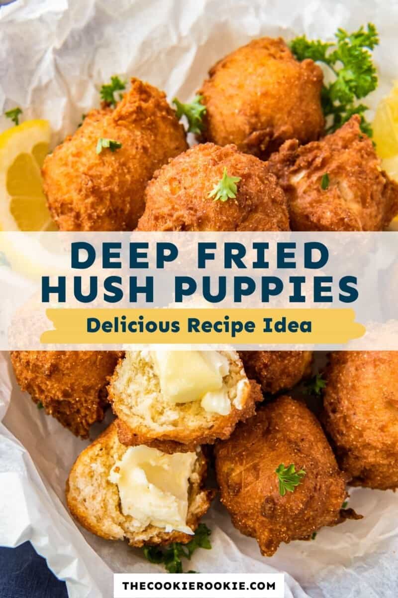 fried hush puppies pinterest