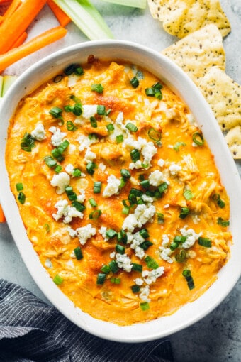Instant Pot Buffalo Chicken Dip Recipe - The Cookie Rookie®
