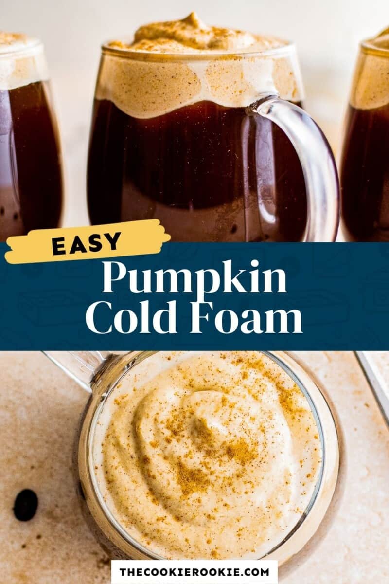 pumpkin cold foam pinterest