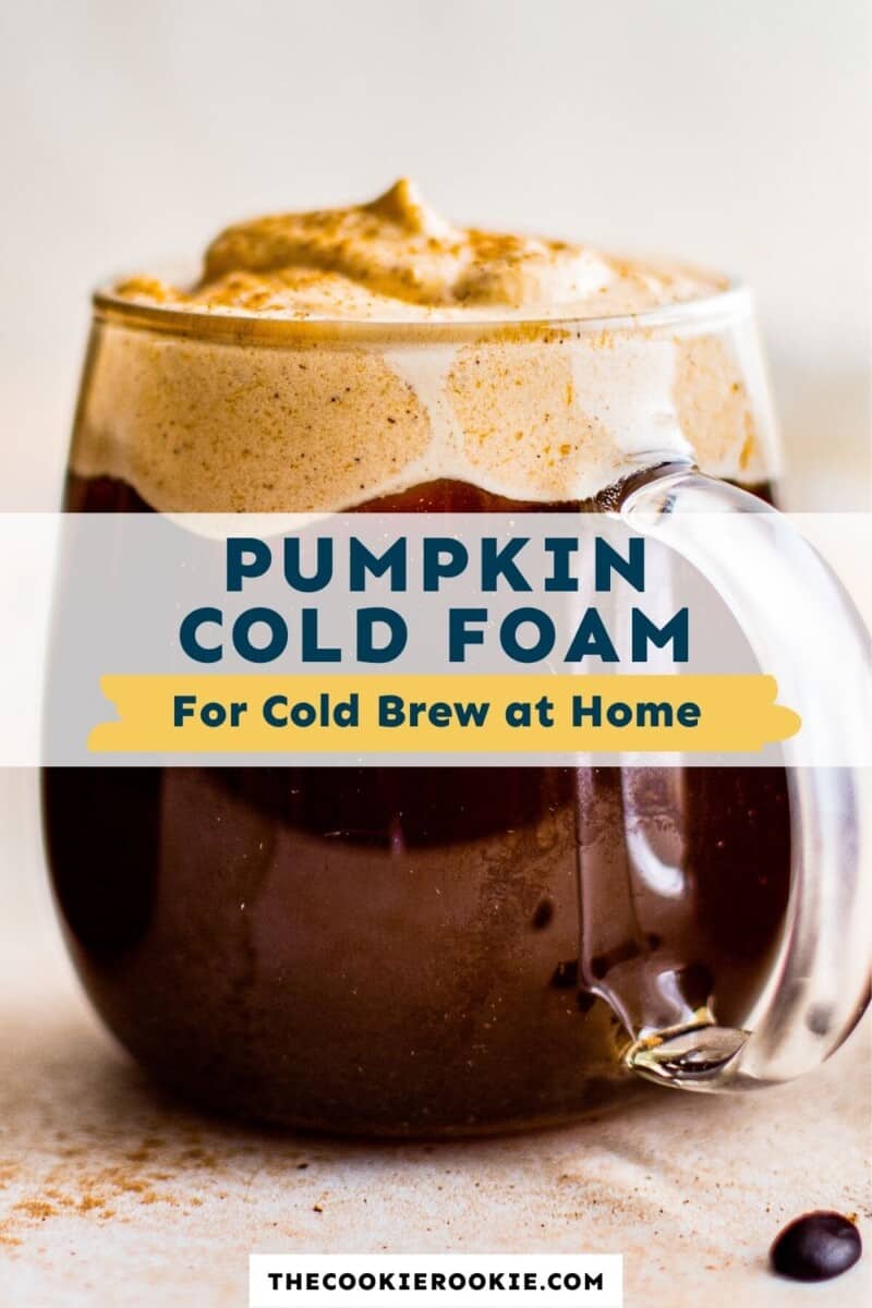 pumpkin cold foam pinterest