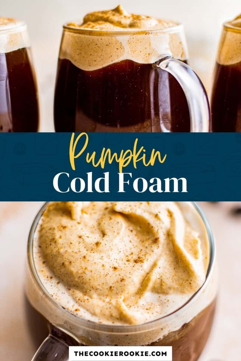 pumpkin cold foam pinterest