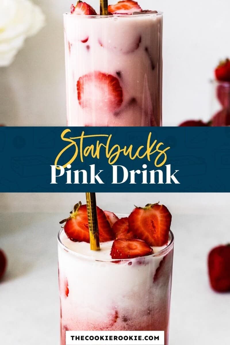 starbucks pink drink pinterest