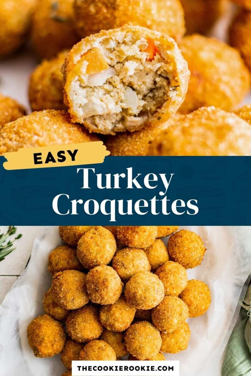 turkey croquettes pinterest