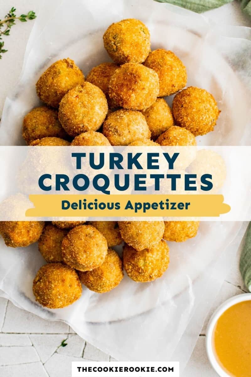 turkey croquettes pinterest