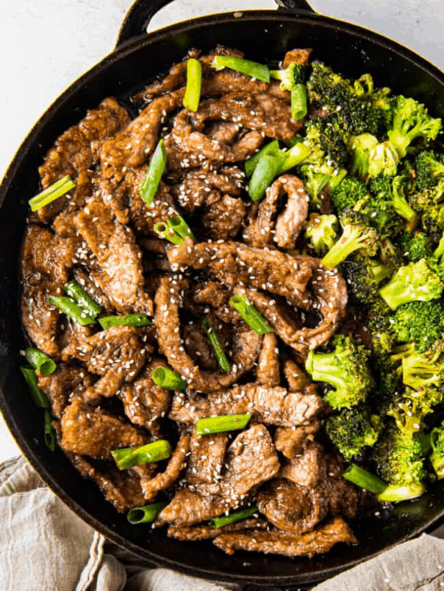 Mongolian Beef and Broccoli Story - The Cookie Rookie®