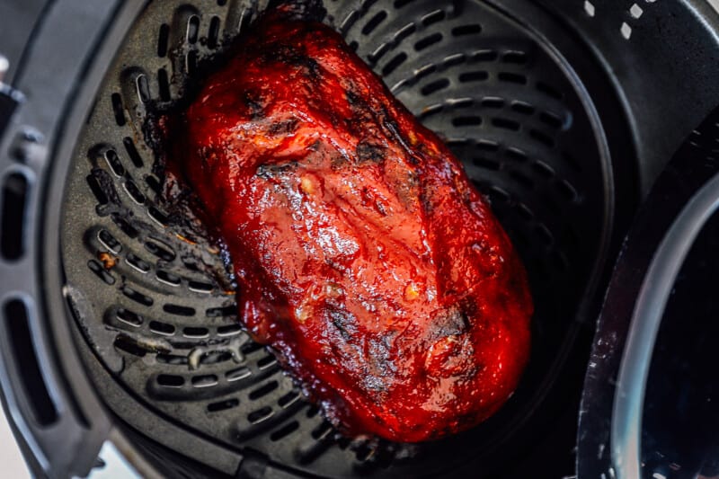 air fryer bbq meatloaf