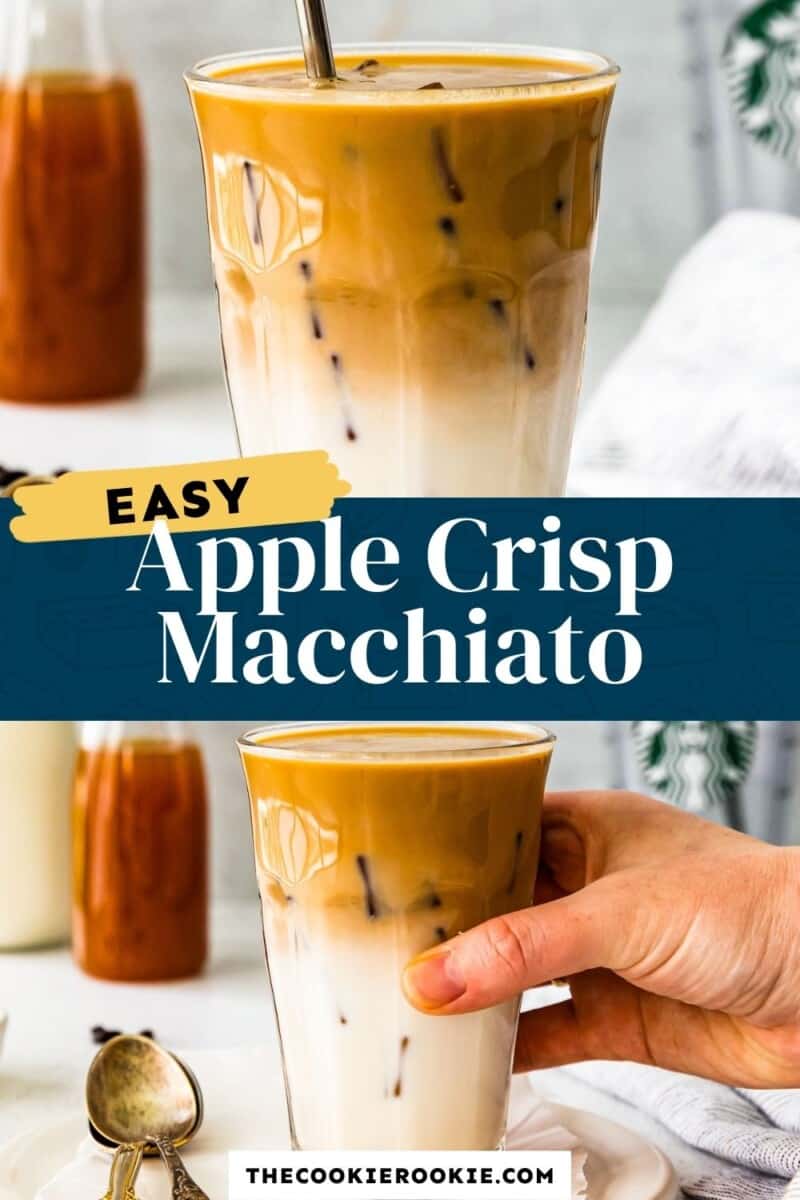 apple crisp macchiato pinterest