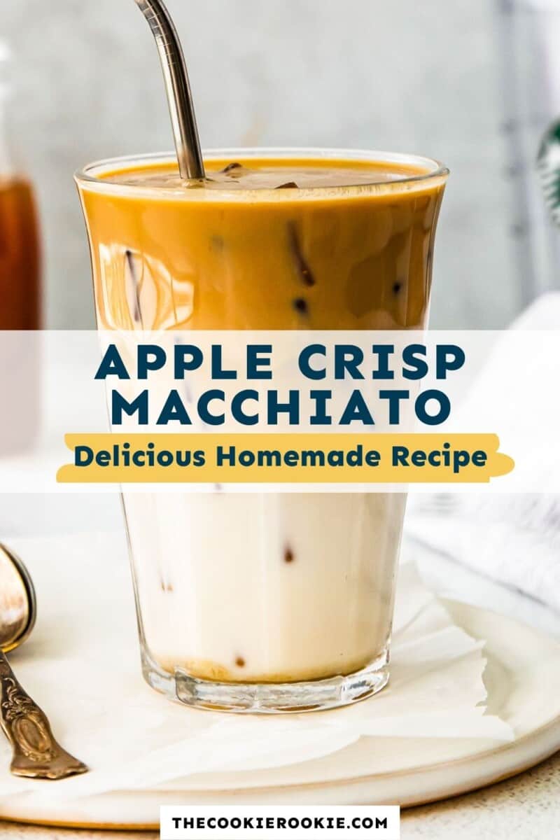 apple crisp macchiato pinterest