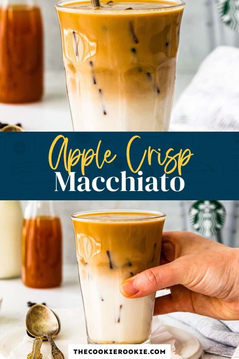 apple crisp macchiato pinterest