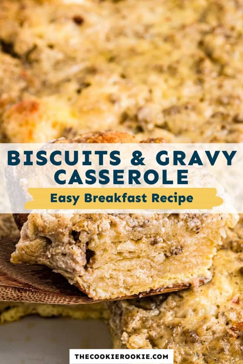 biscuits and gravy casserole pinterest