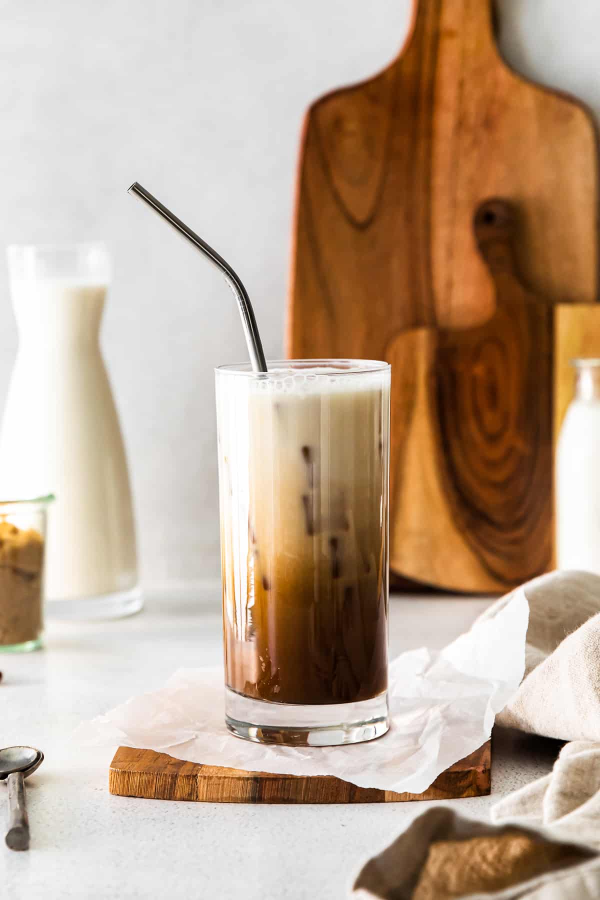 Iced Bulletproof Coffee - The Almond Eater