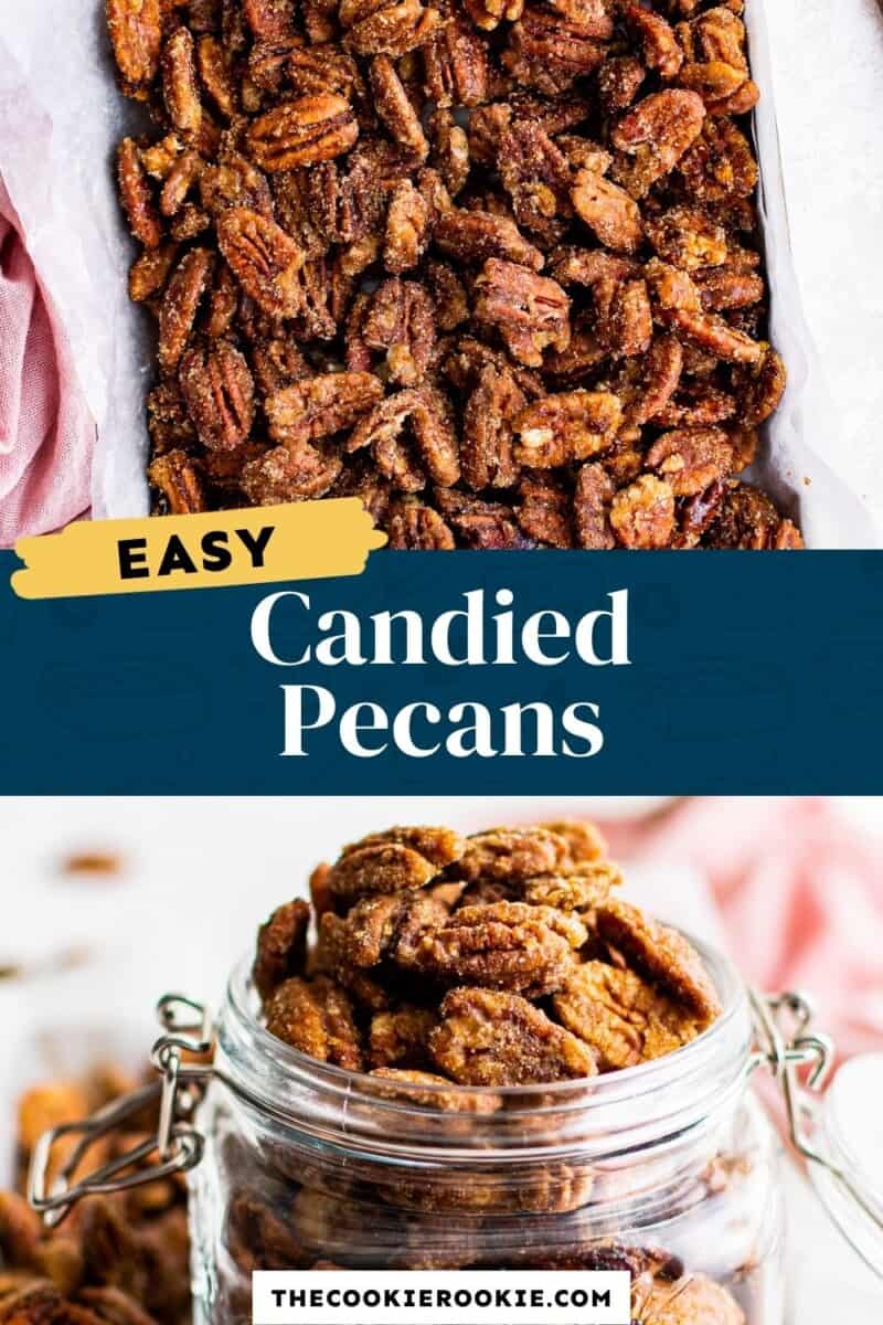 candied pecans pinterest