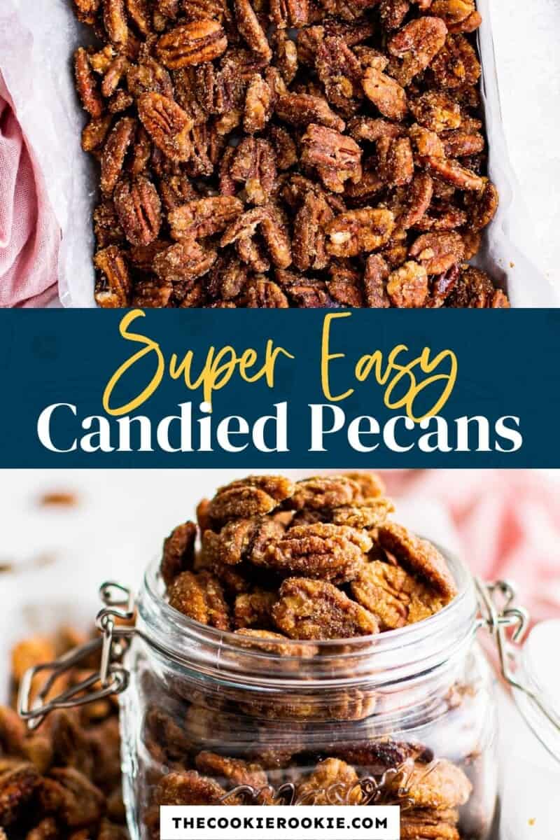 candied pecans pinterest