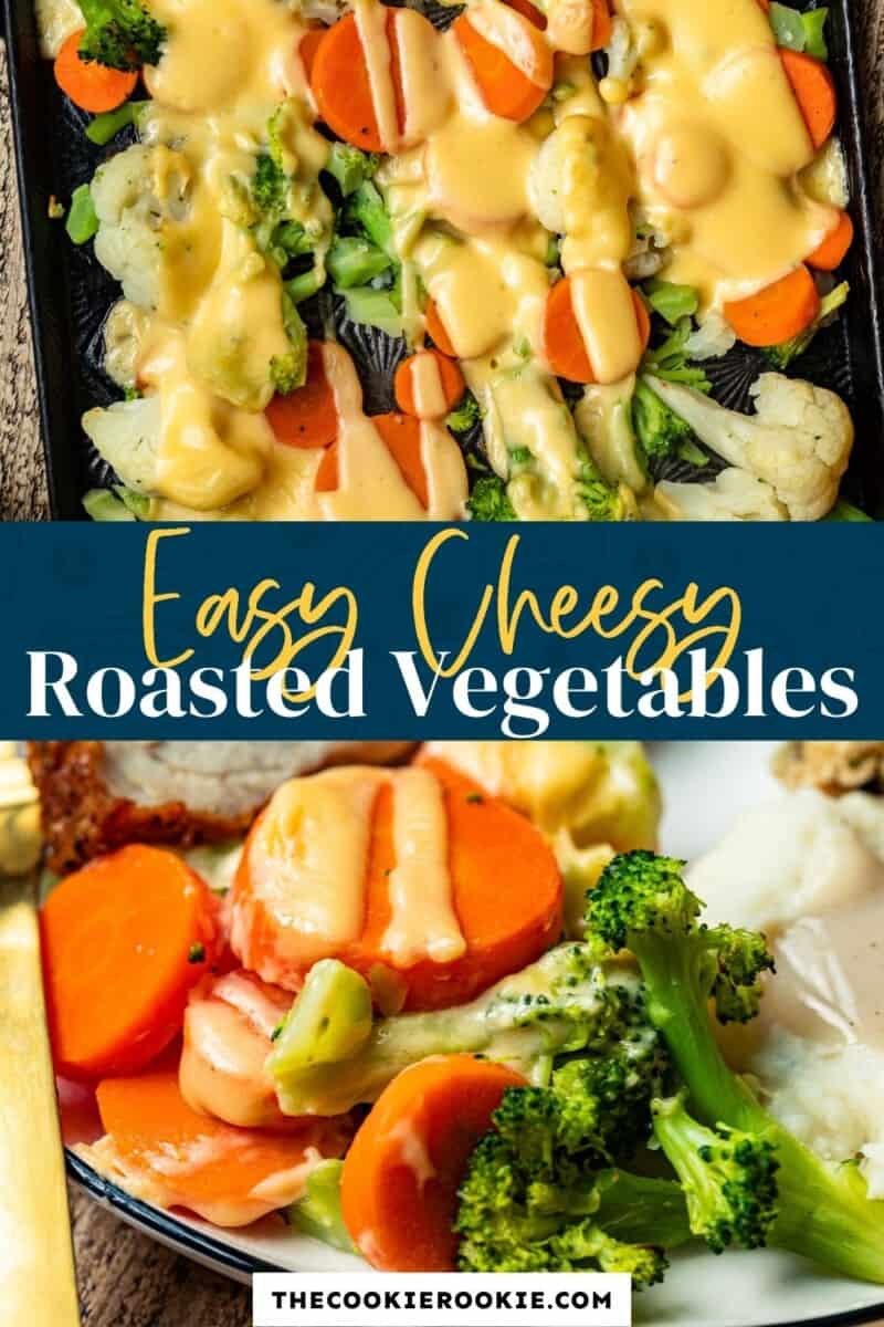 cheesy roasted vegetables pinterest