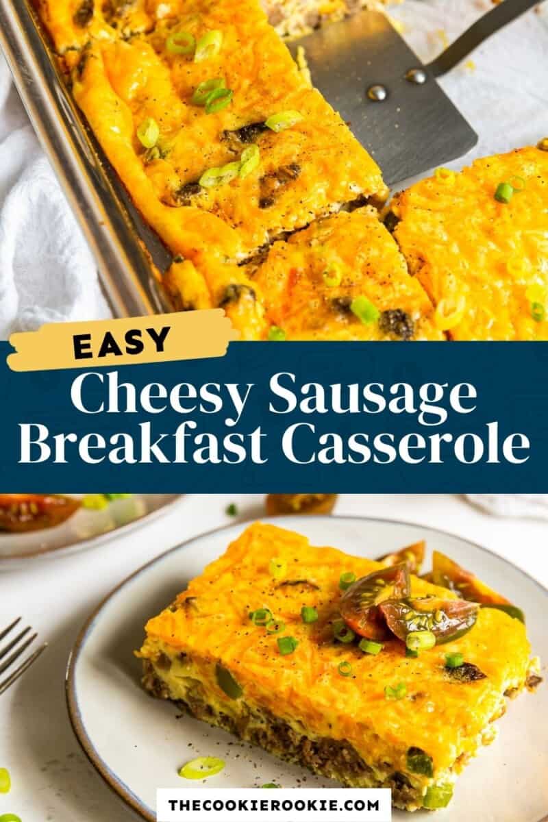 sausage breakfast casserole pinterest