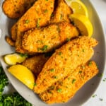 featured air fryer breaded tilapia