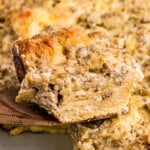 featured biscuits and gravy casserole