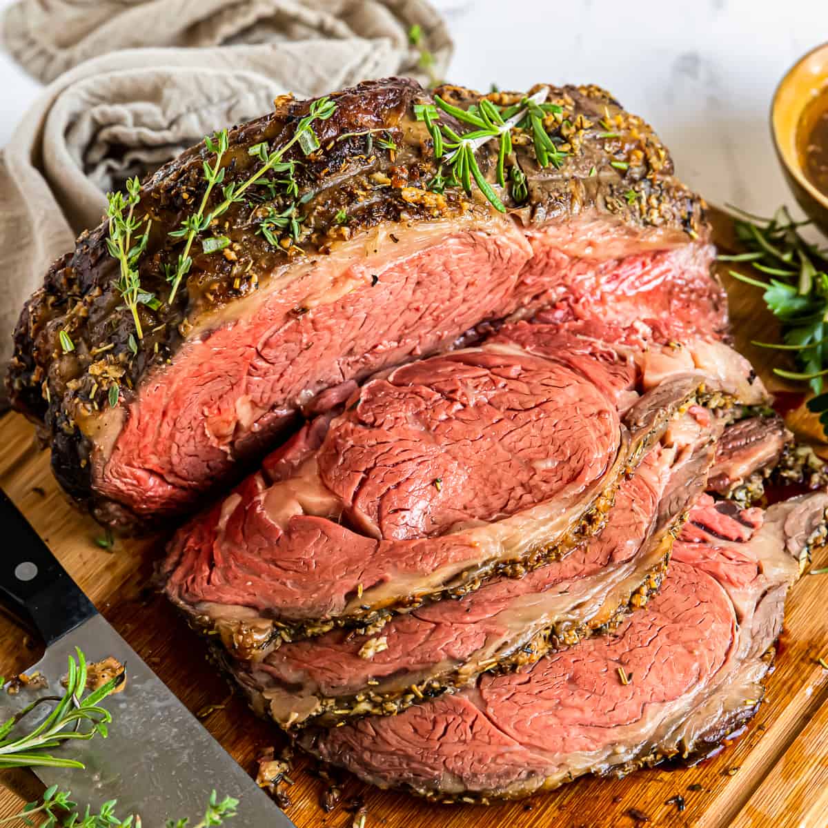 featured garlic butter prime rib