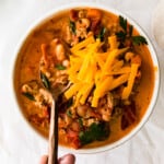 featured instant pot turkey white bean chili