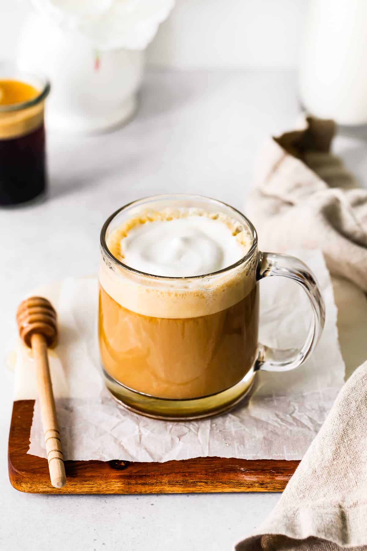 Honey Almond Milk Flat White (Hot) Recipe - The Cookie Rookie®