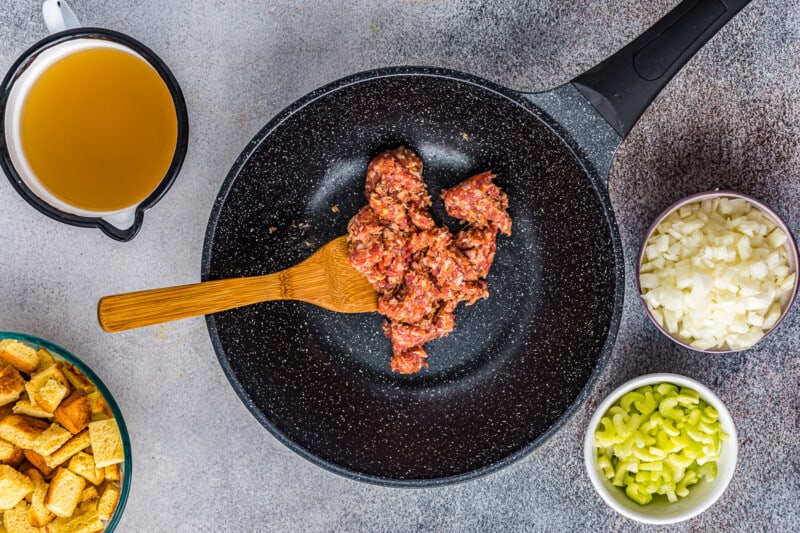 how to make butternut squash stuffing