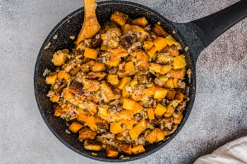 how to make butternut squash stuffing