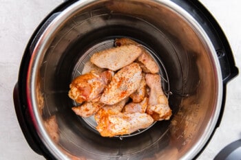 chicken wings in instant pot before cooking