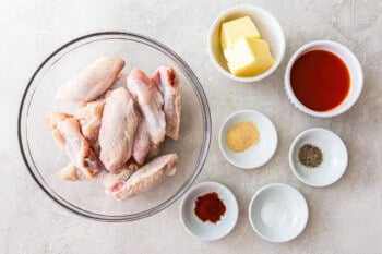 ingredients for buffalo chicken wings