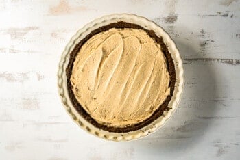 peanut butter pie without toppings