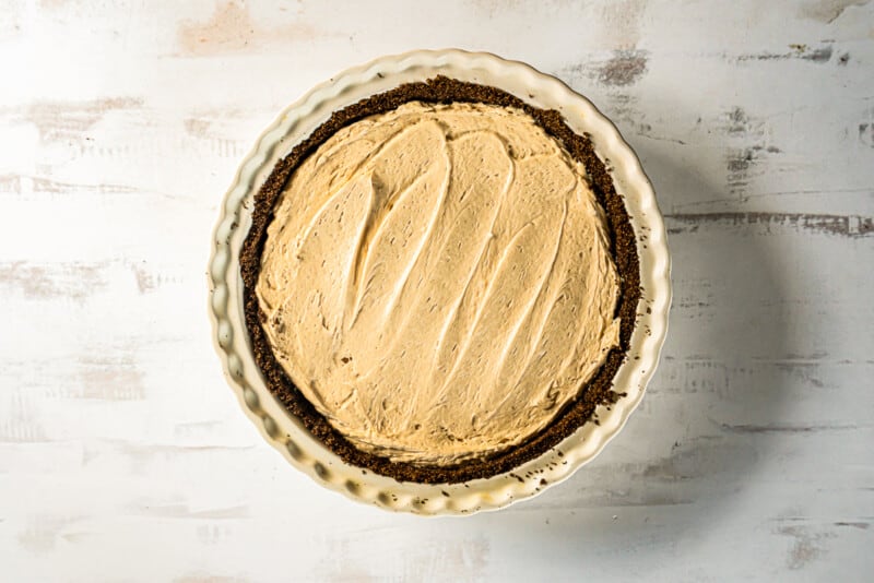 peanut butter pie without toppings