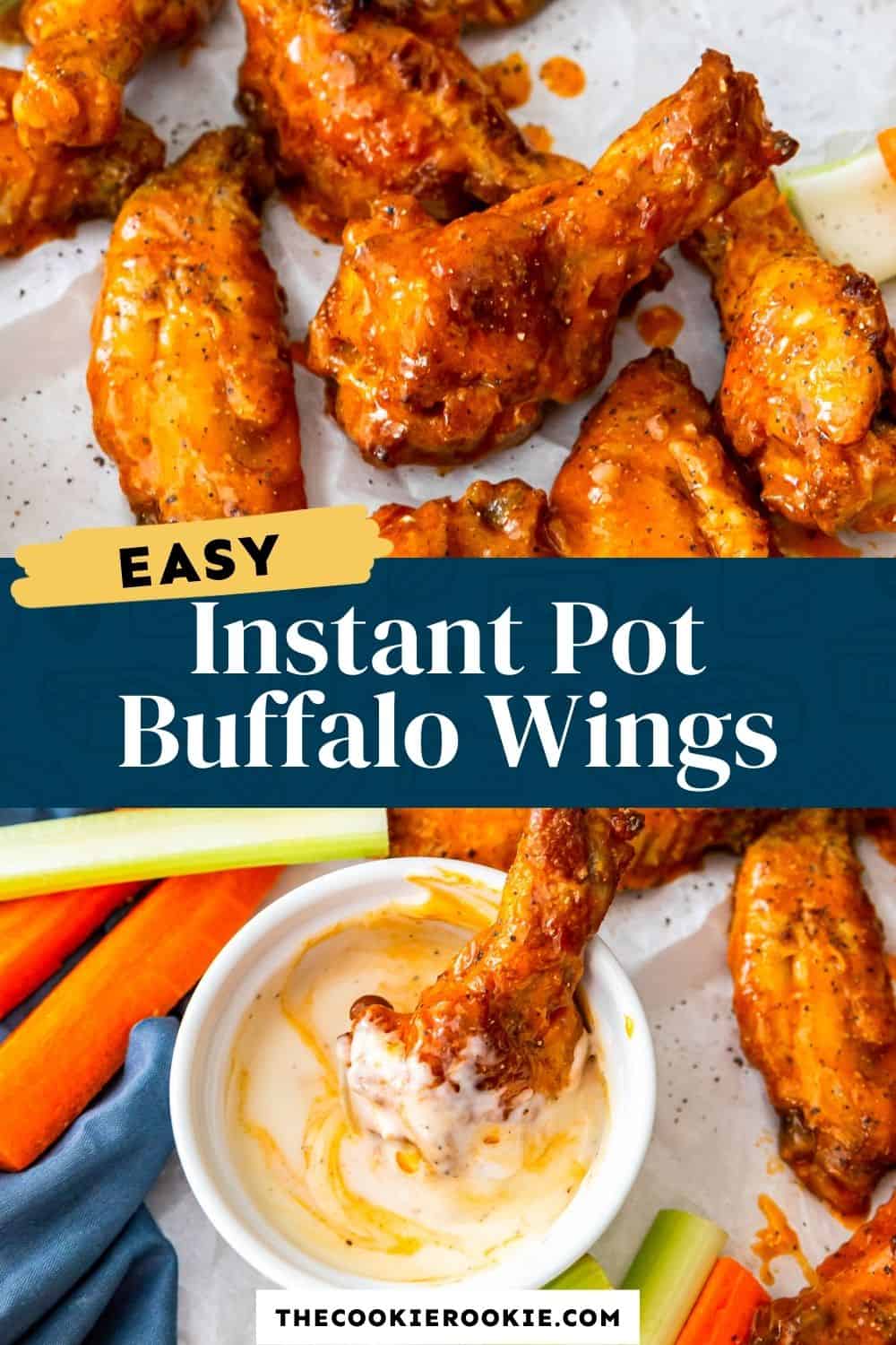 Instant Pot Buffalo Wings Recipe The Cookie Rookie®