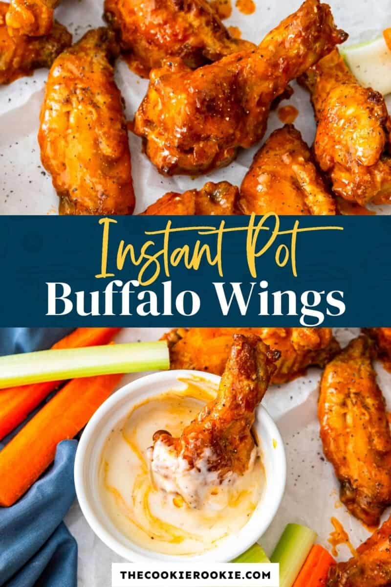 instant pot buffalo wings pinterest