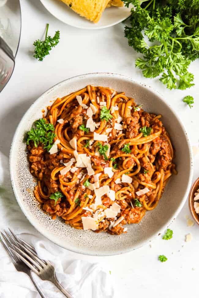 Instant Pot Spaghetti Recipe - The Cookie Rookie®