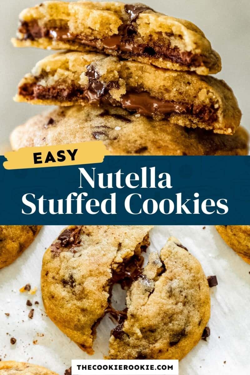 Nutella Stuffed Cookies Recipe - 87