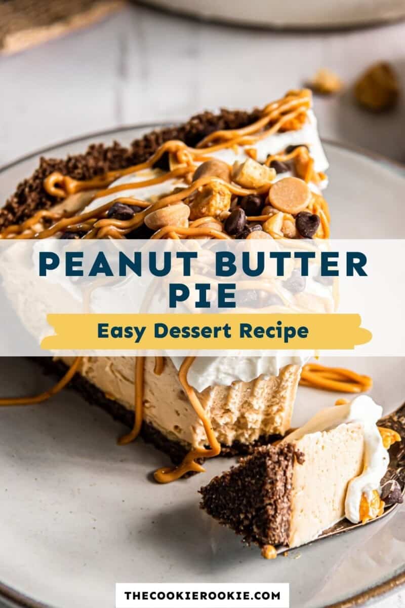 peanut butter pie pinterest