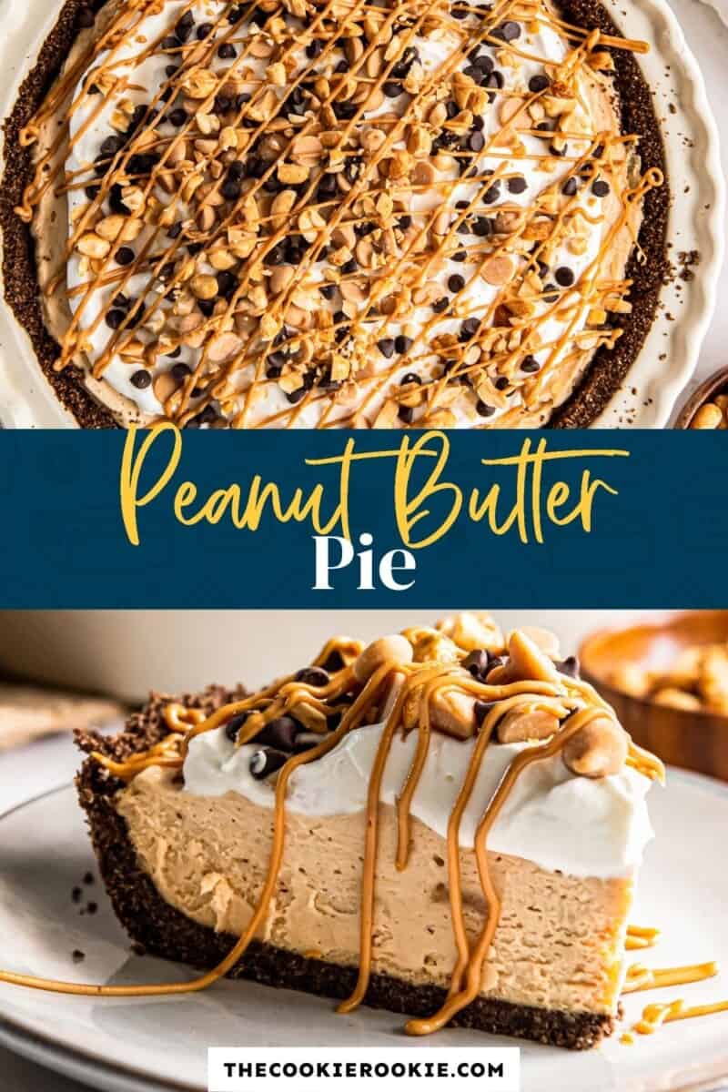 peanut butter pie pinterest